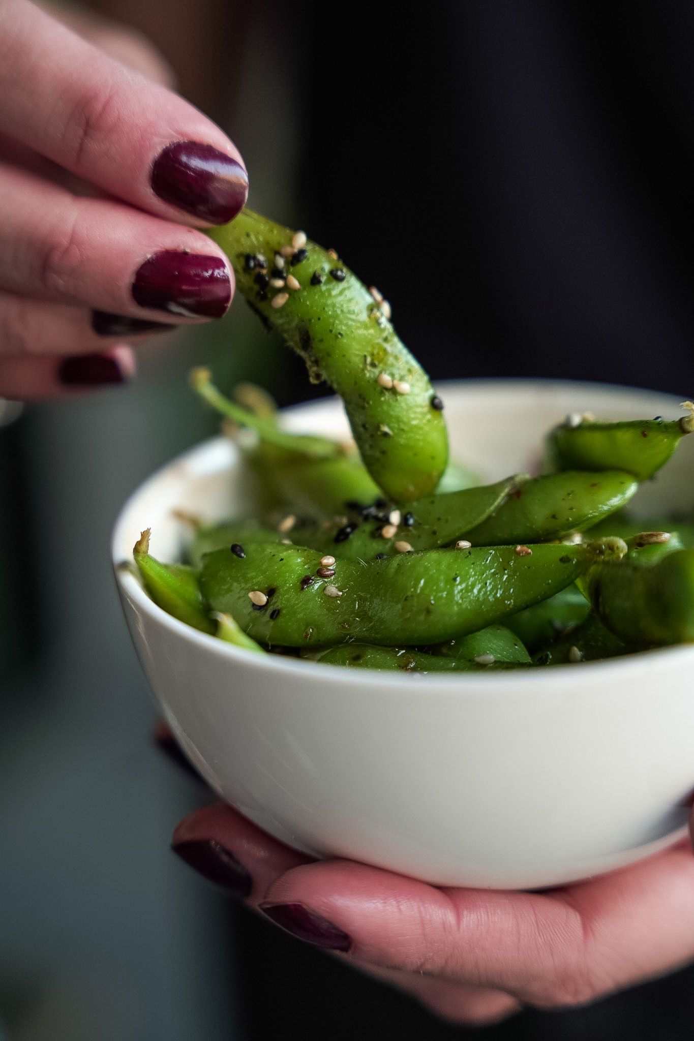 Edamame at Santo Sushi