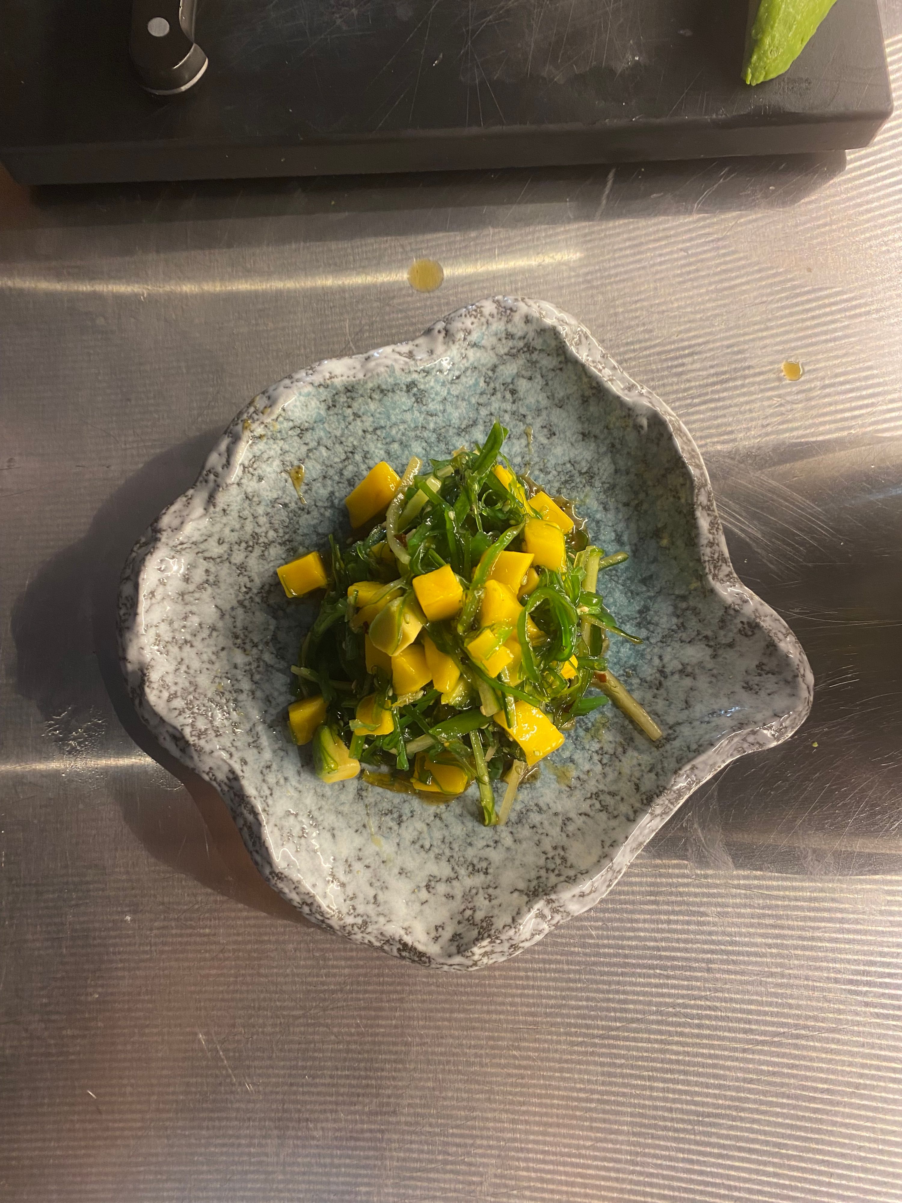 Seaweed Salad at Santo Sushi